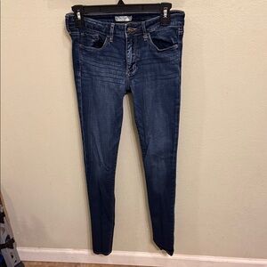 Abercrombie & Fitch Deep Indigo Skinny Jeans 4L